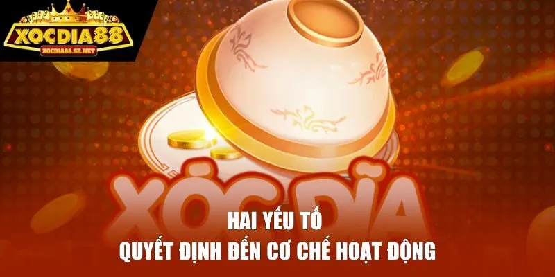 Hai yếu tố quyết định đến cơ chế hoạt động